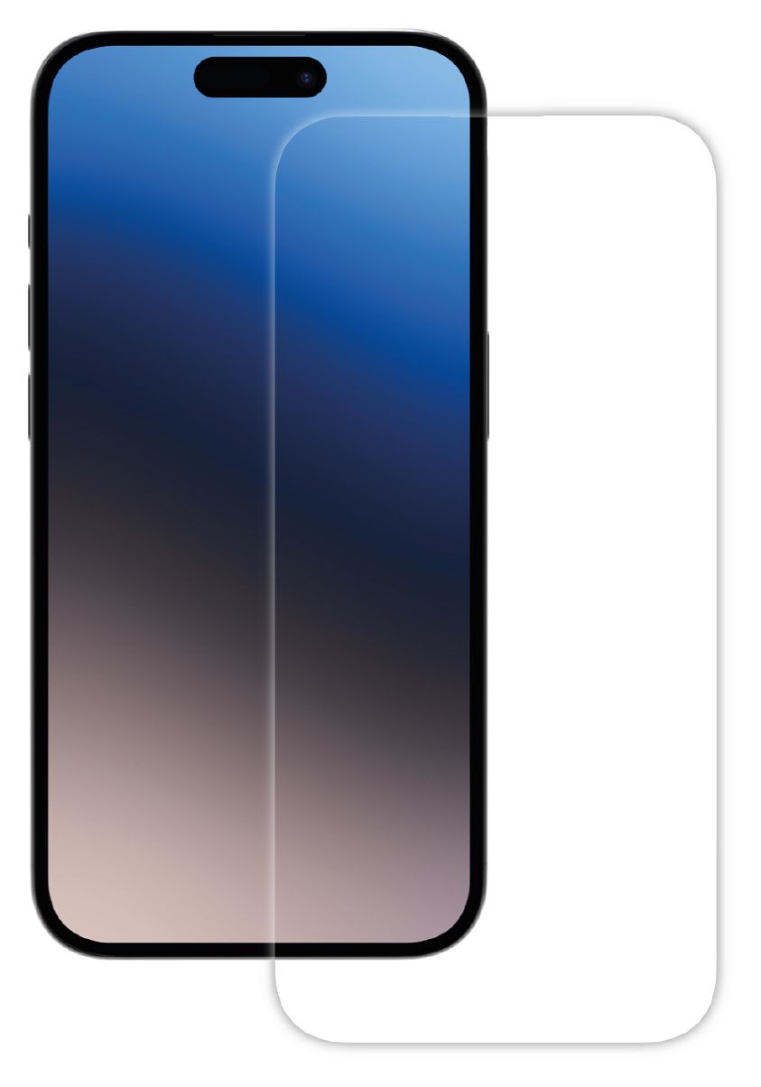 2D gehärtetes Glas 9H für Apple iPhone 15 Pro 
