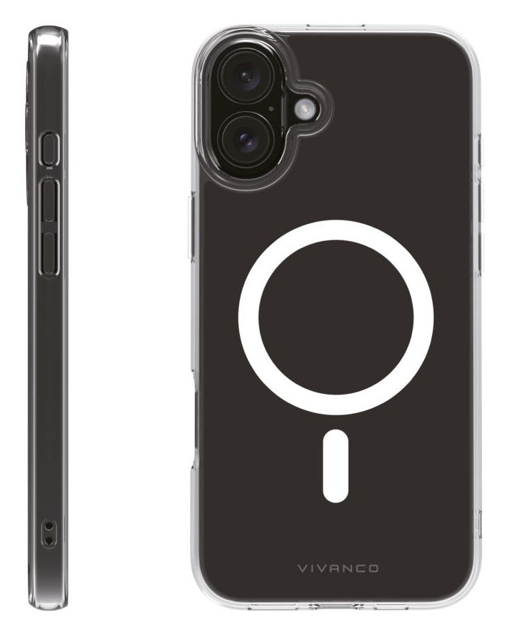 Mag Steady Anti Shock Cover für Apple iPhone 16 Plus  (Transparent) 