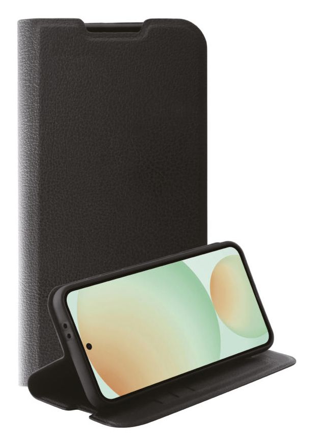 Premium Wallet Geldbörsenhülle für Samsung Galaxy S24 FE  (Schwarz) 