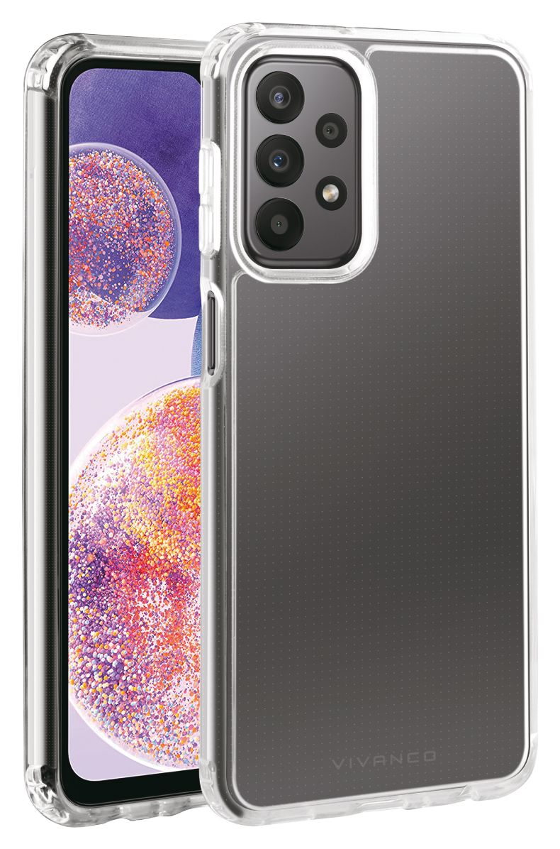 Safe and Steady Cover für Samsung Galaxy A23  (Transparent) 
