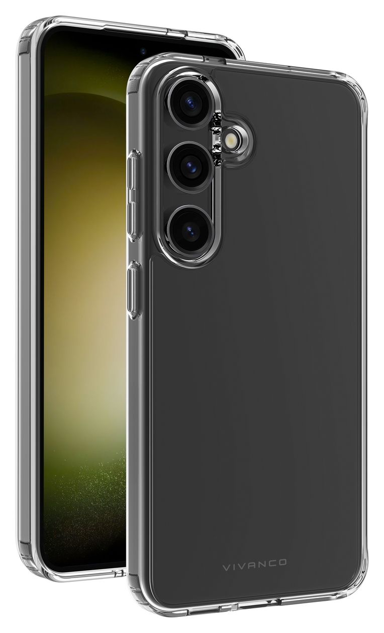 Safe and Steady Cover für Samsung Galaxy S24+  (Transparent) 
