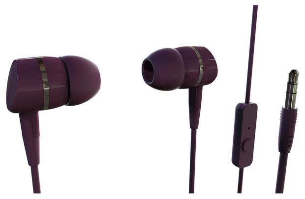 Smartsound In-Ear Kopfhörer Kabelgebunden (Violett) 