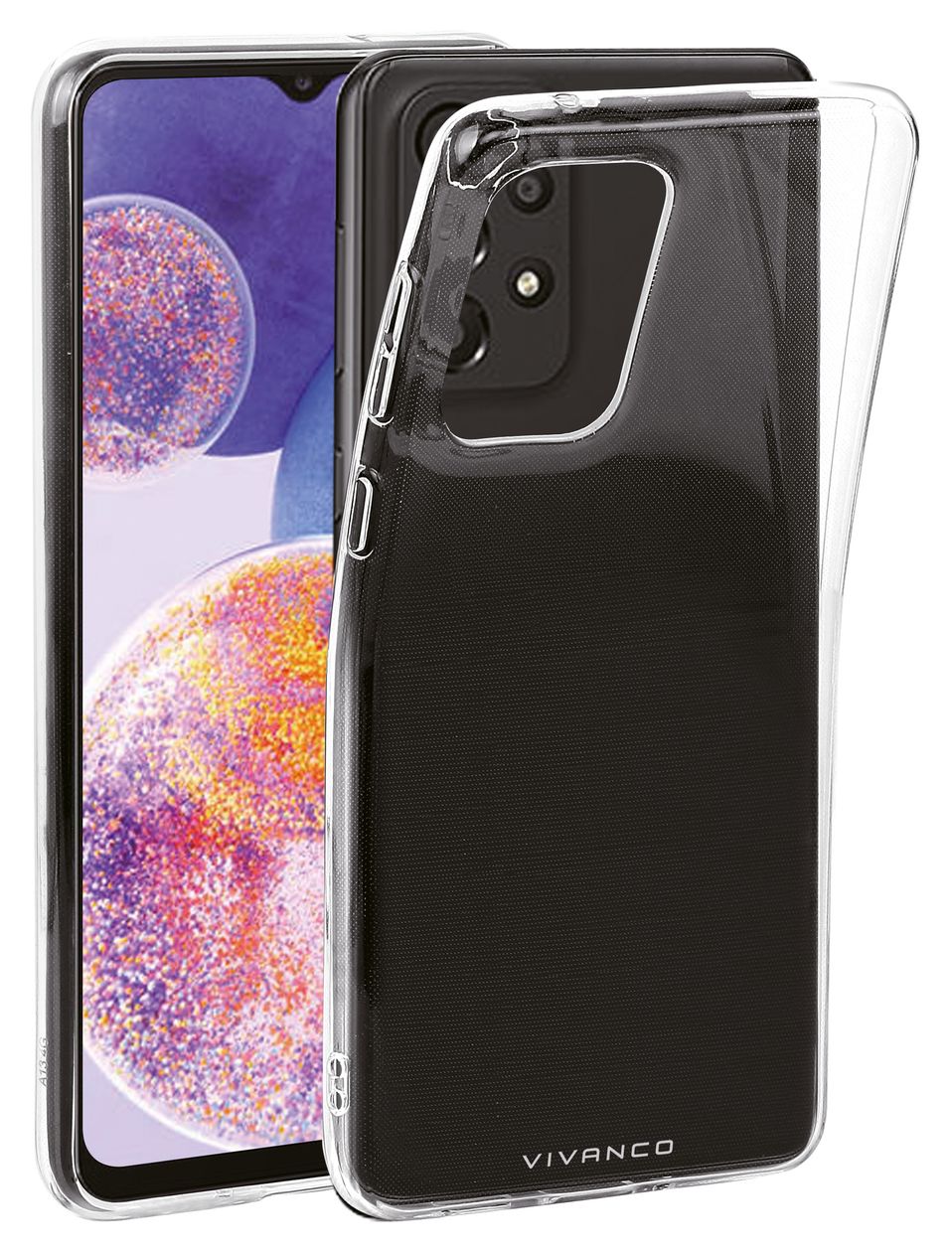 Super Slim Cover für Samsung Galaxy A23  (Transparent) 