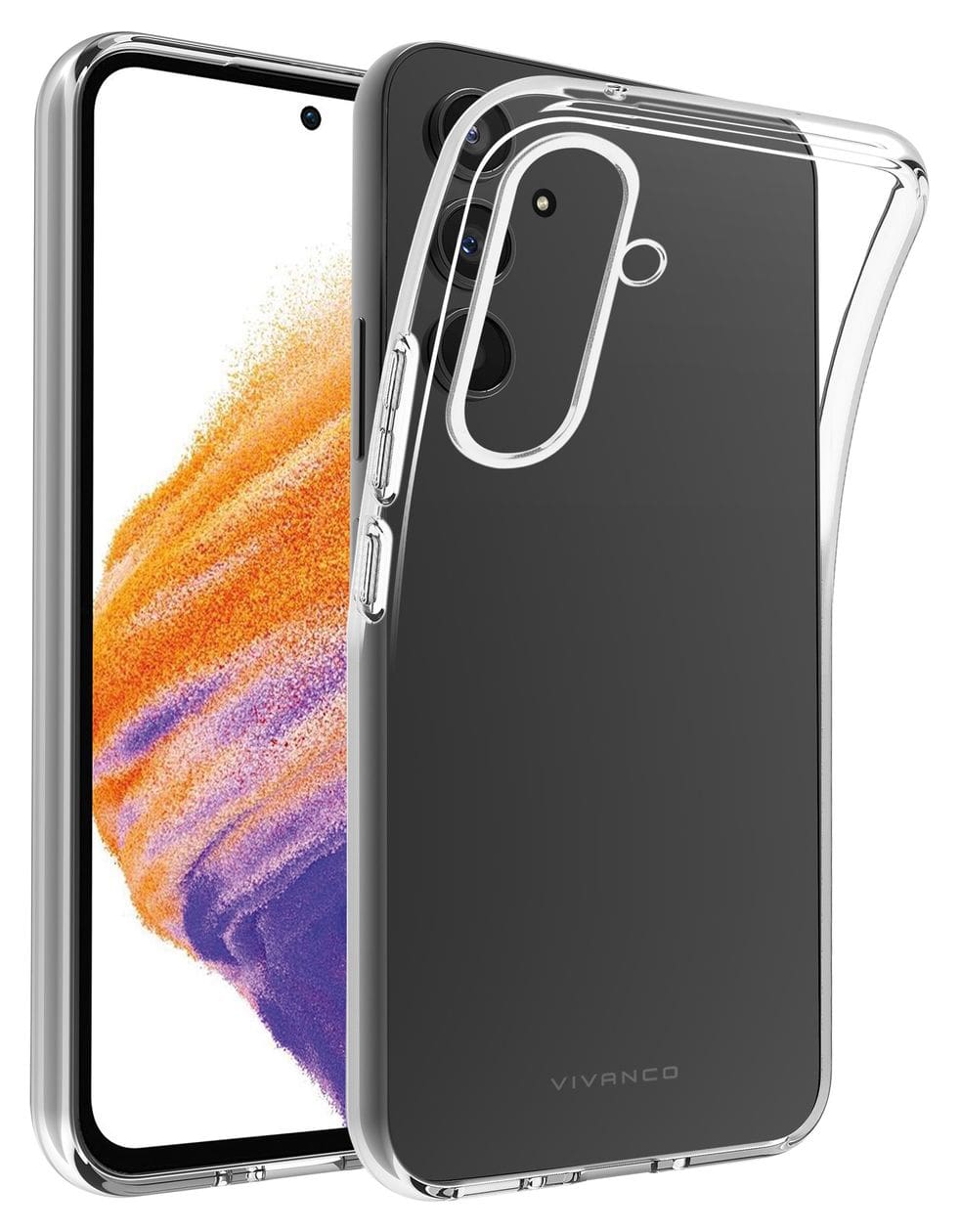 Super Slim Cover für Samsung Galaxy A54 5G  (Transparent) 