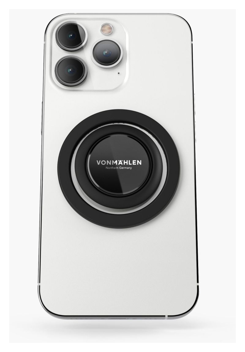 Backflip Mag Fingerring für Apple iPhone 12, 13, 14, 15  (Schwarz) 