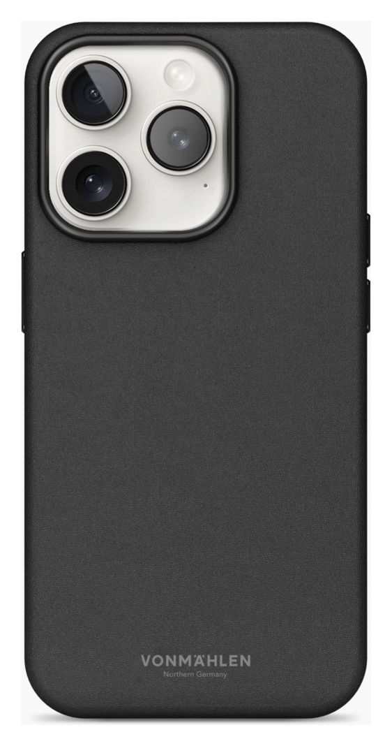 Like Leather Case Cover für Apple iPhone 16 Pro  (Schwarz) 