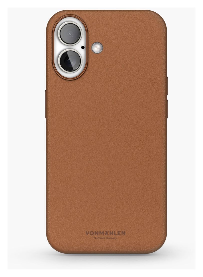 Like Leather Case Cover für Apple iPhone 16  (Braun) 