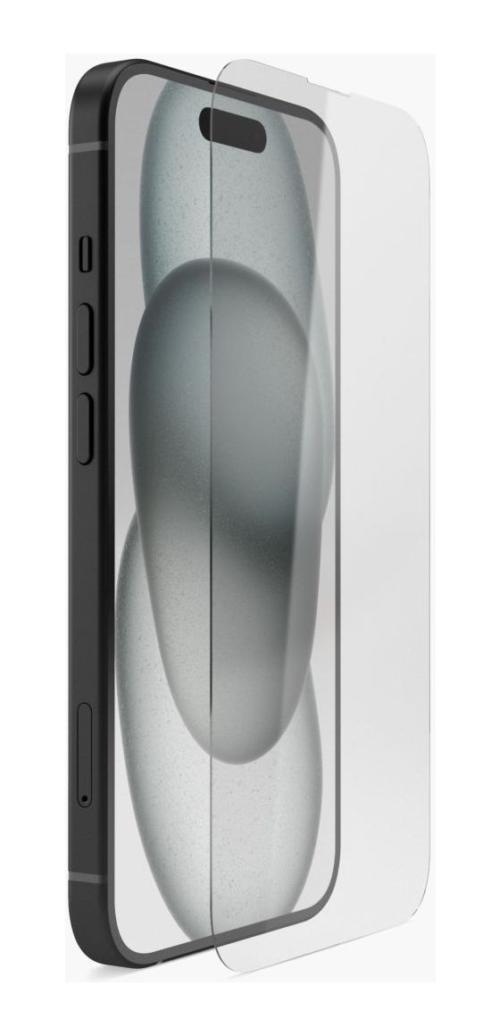 Screen Protector Pro Klare Bildschirmschutzfolie Aluminosilikat, Gehärtetes Glas 9H für  Apple iPhone 15 Tropfsicher, Kratzresistent 