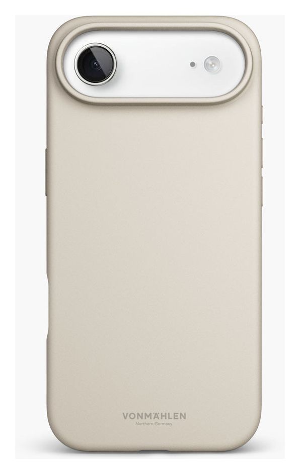 Soft Silicone Case Cover für Apple iPhone 17 Air  (Cremefarben) 