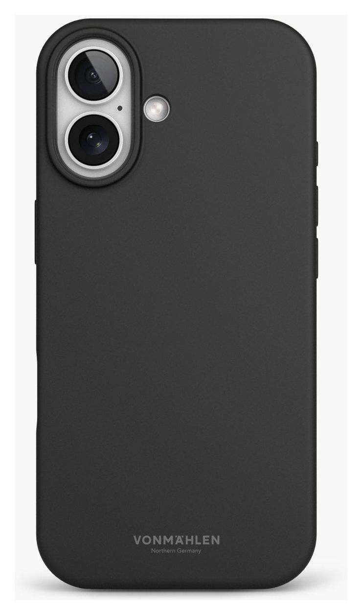 Soft Silicone Case Cover für Apple iPhone 17  (Schwarz) 