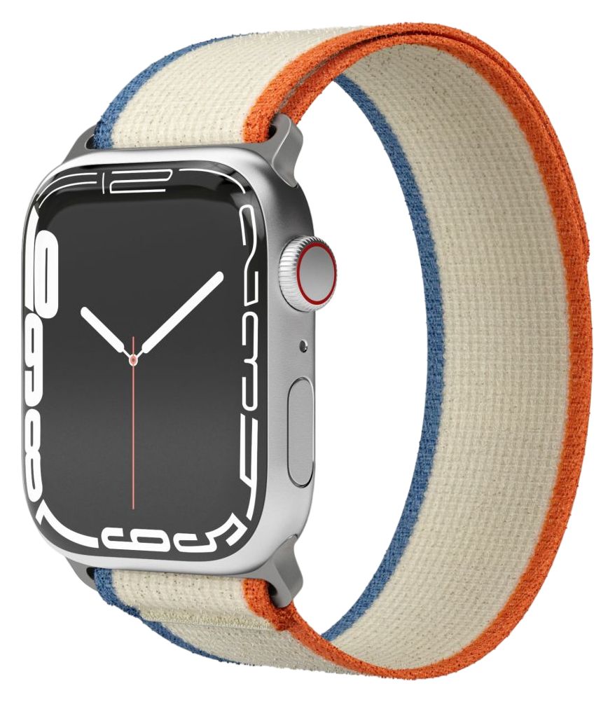 Trekking Loop Armband Apple Watch 42 mm / 44 mm / 45 mm / 49 mm  (Beige, Orange) 