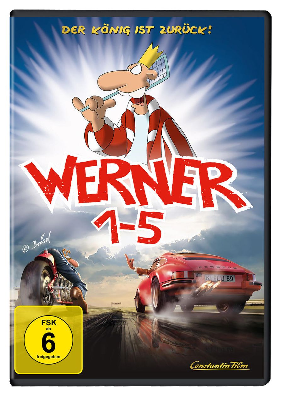 Werner 1-5 Königbox (DVD) 
