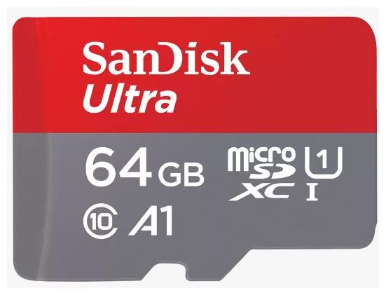 Ultra A1 MicroSDXC Speicherkarte 64 GB Class 1 (U1) Klasse 10 