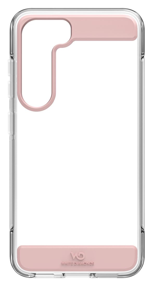 Air Protection Cover für Samsung Galaxy S23 (Roségold, Transparent) 