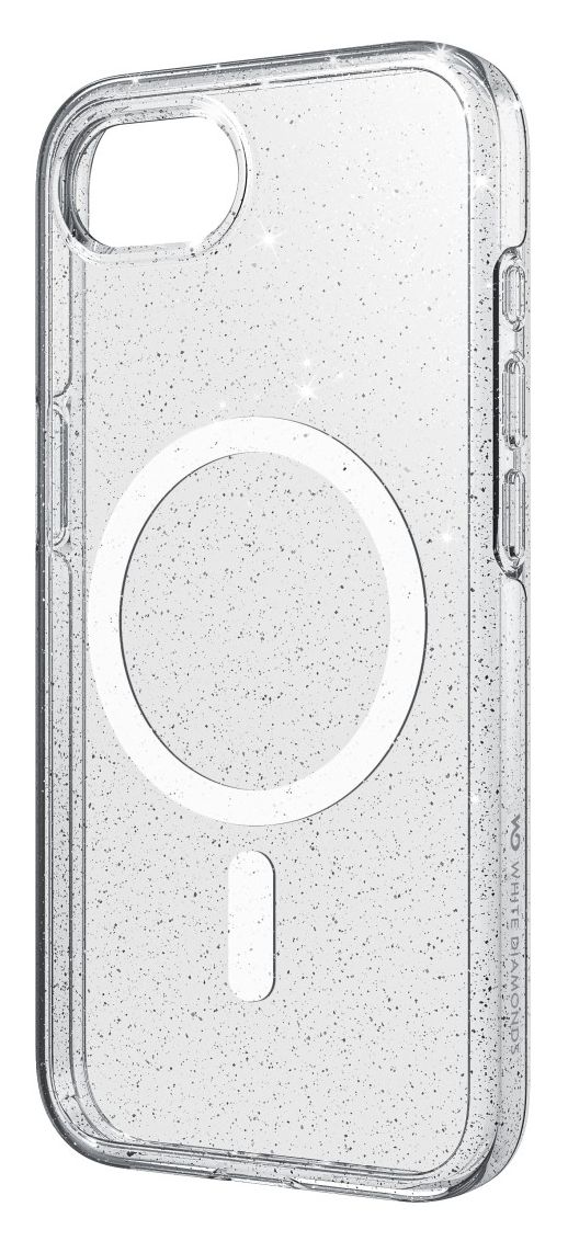 Mag Glitter Case Cover für Apple iPhone 16e  (Transparent) 