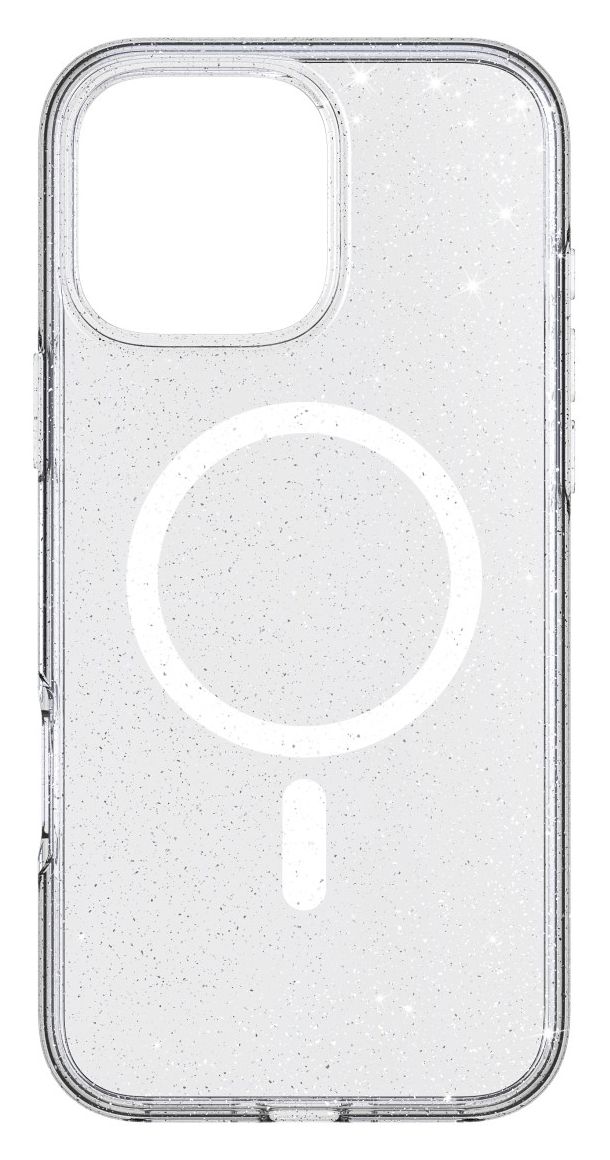 Mag Glitter Case Cover für Apple iPhone 16 Pro Max  (Transparent) 