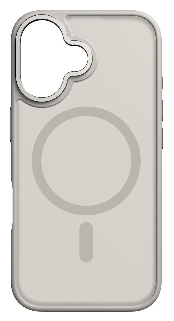 Hybrid Case Cover für Apple iPhone 16  (Sand) 