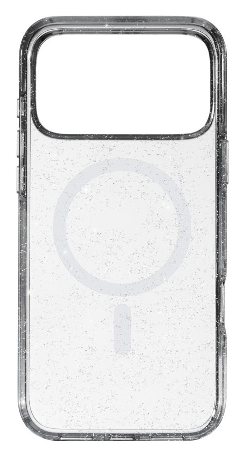 Mag Glitter Cover für Apple iPhone 17 Pro Max  (Transparent) 