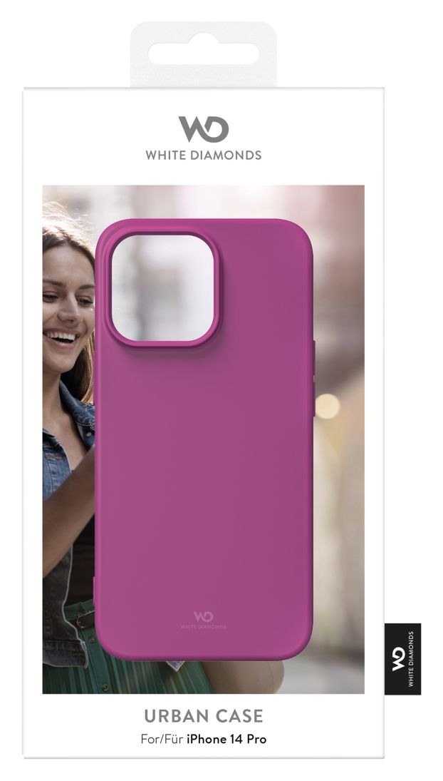 Urban Case Cover für Apple iPhone 14 Pro  (Fuchsie) 