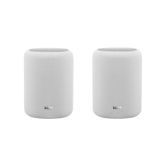 Sound LITE Twin Pack 100 W WLAN Lautsprecher mit Bluetooth Amazon Alexa & Google Assistant  (Weiß) 