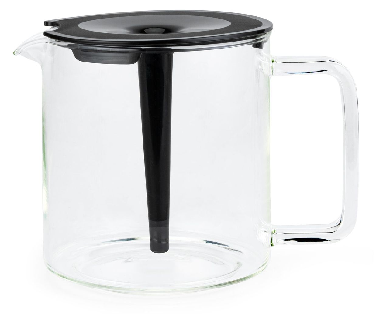 632315 Glaskanne  Karaffe (Transparent, Schwarz) 