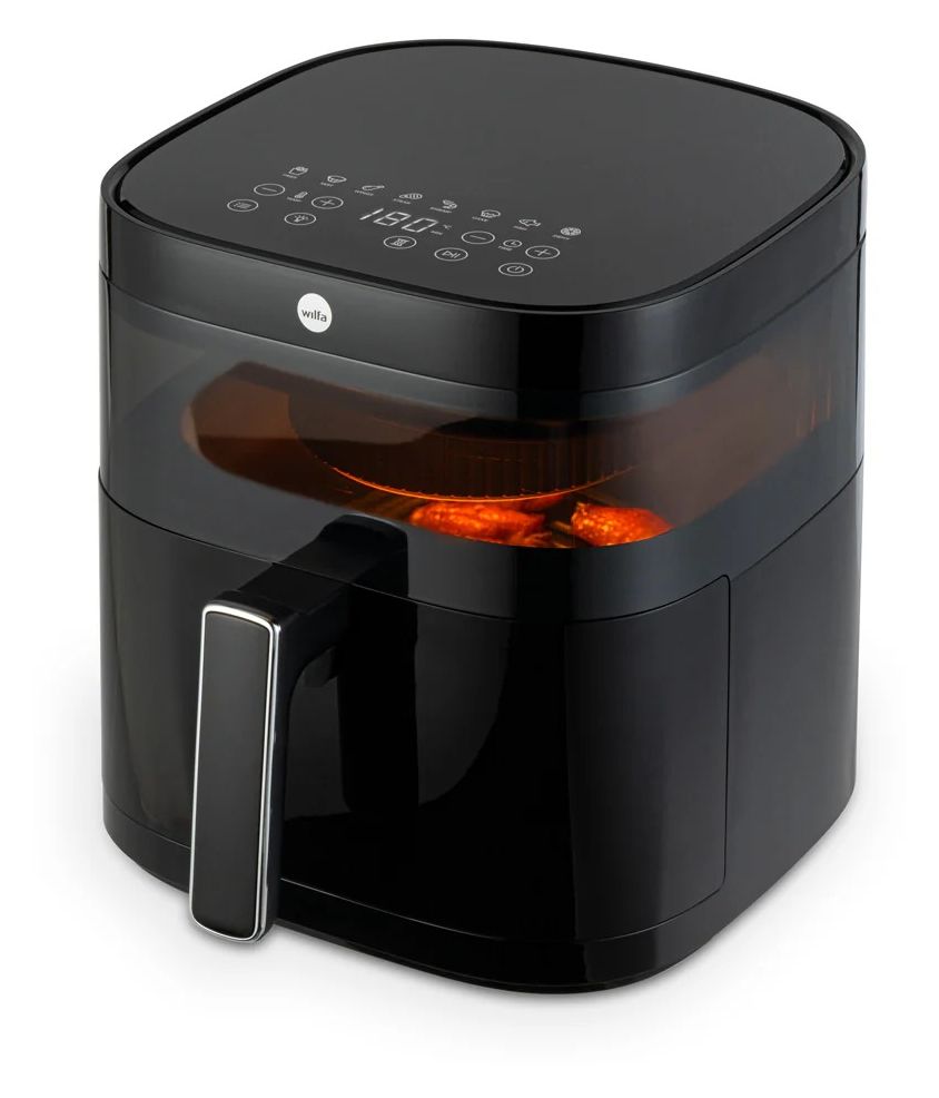 AFD-60B Dualfry Heißluftfritteuse 6 l 2200 W  (Schwarz) 