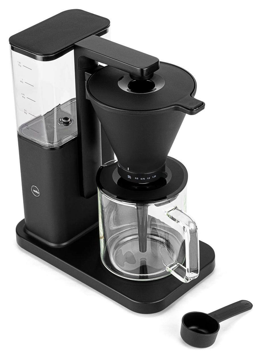 CM10AB-M125 10 Tassen Filterkaffeemaschine 1,2 l (Schwarz, Transparent) 
