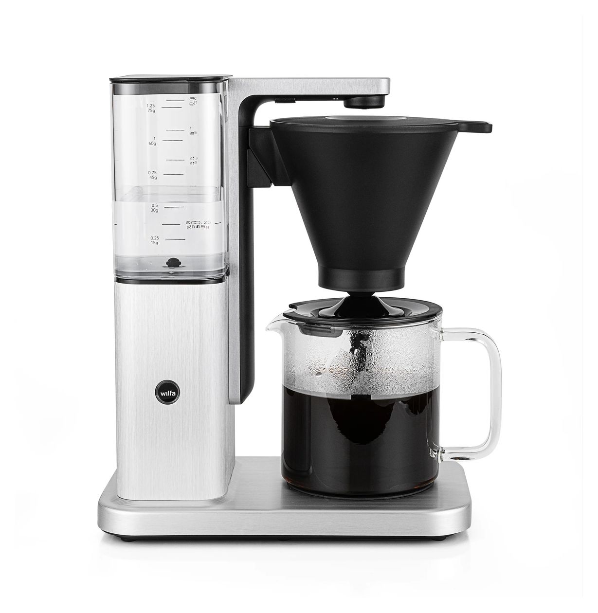 CM10ABA-A125 10 Tassen Filterkaffeemaschine 1,2 l (Schwarz, Transparent, Weiß) 