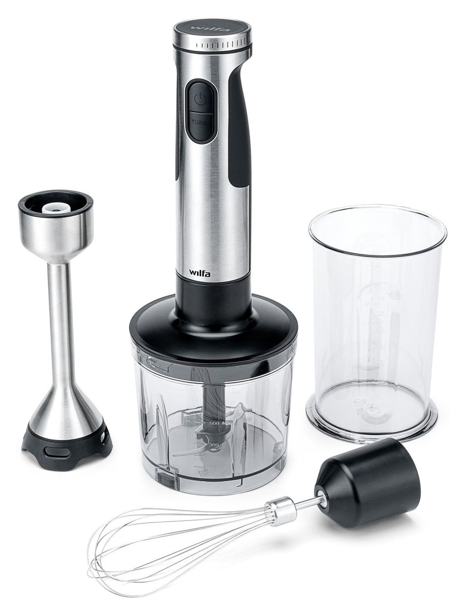 Fusion 1500 Stabmixer 1500 W  (Schwarz, Stahl) 