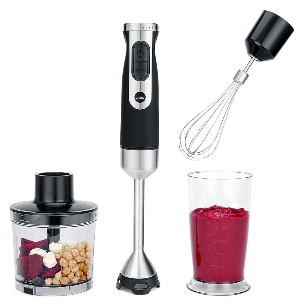 Fusion 800 Stabmixer 800 W  (Schwarz, Edelstahl) 