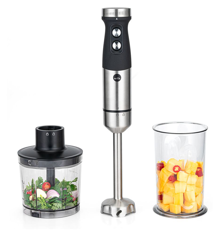 Fusion Set Tragbarer Mixer 1000 W  (Schwarz, Stahl) 