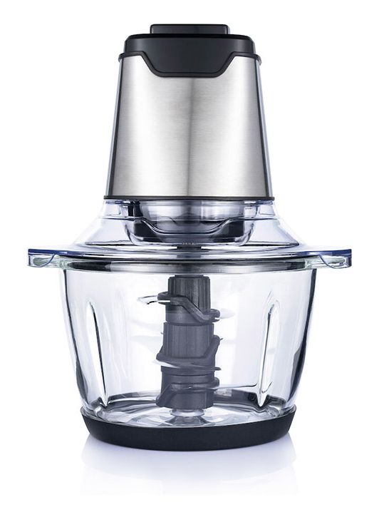 MC3B-400S Zerkleinerer 400 W 3 Klingen 1,2 l Glas Behälter (Edelstahl, Transparent) 
