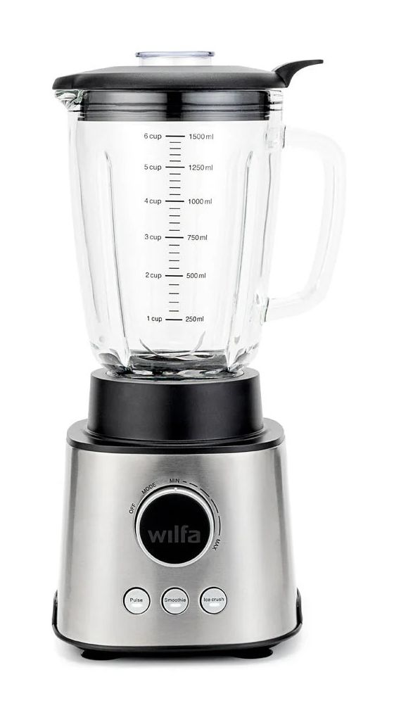 RBLP-1200S 1,8 l Standmixer 1800 W (Schwarz, Edelstahl, Transparent) 