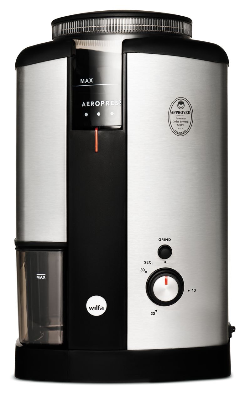 Svart Nymalt WSCG-2 Kaffeemühle  (Schwarz, Edelstahl) 