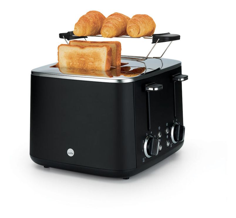 TO4B-1600 Toaster 1600 W 4 Scheibe(n) 7 Stufen  (Schwarz) 
