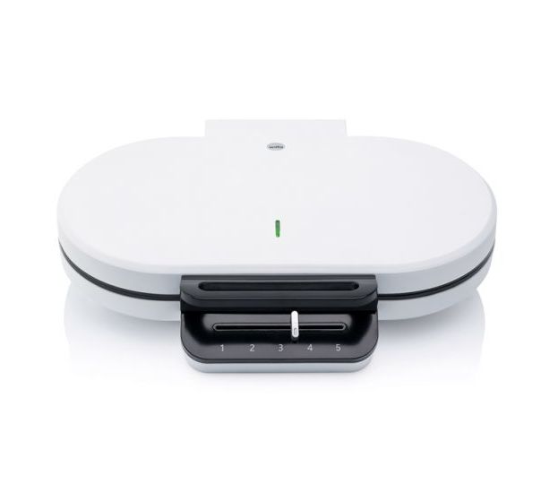 WDWA-516W Waffeleisen Herz (Form) für 2 Waffel(n) 1200 W 