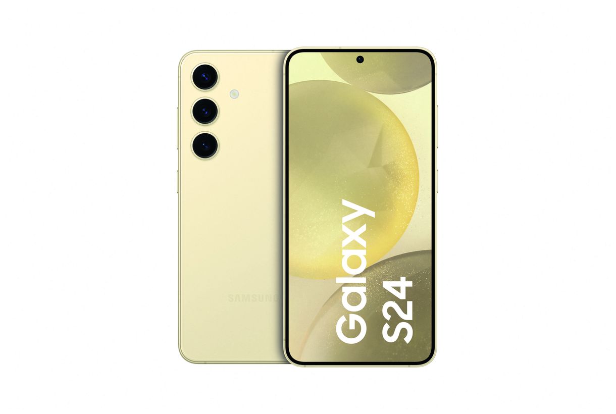 Galaxy S24 5G Smartphone 15,8 cm (6.2 Zoll) 128 GB Android 50 MP Dreifach Kamera Dual Sim (Bernstein, Gelb) 