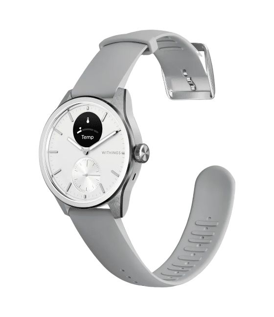 ScanWatch 2 Hybrid 42 mm Smartwatch Rund 282 ppi  (Edelstahl) 