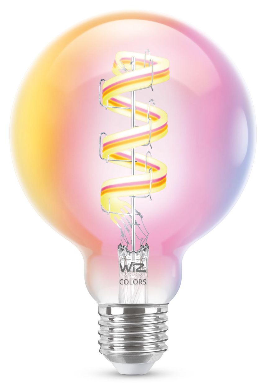 Filament-Lampe in Kugelform, transparent, 40 W G95 E27 