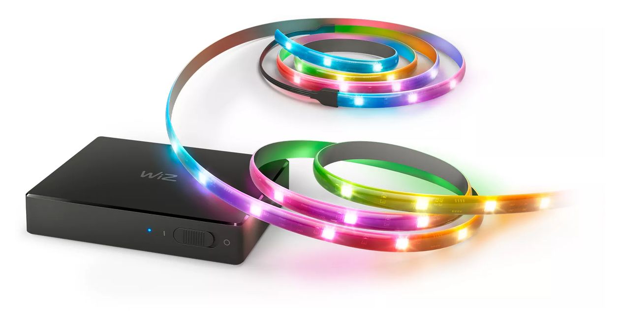 Sync Box Starter-Kit – Umgebungslicht für 75–85 Zoll Fernseher LED Set für intelligente Beleuchtung 3400 mm Multi 