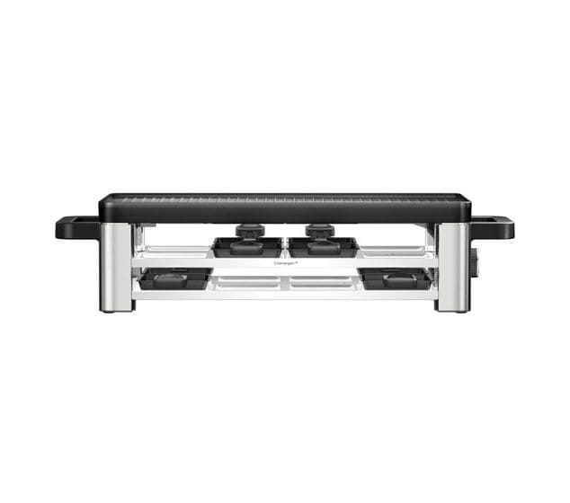 Lono Selection Raclette für 8 Personen 1500 W  (Schwarz/Edelstahl) 