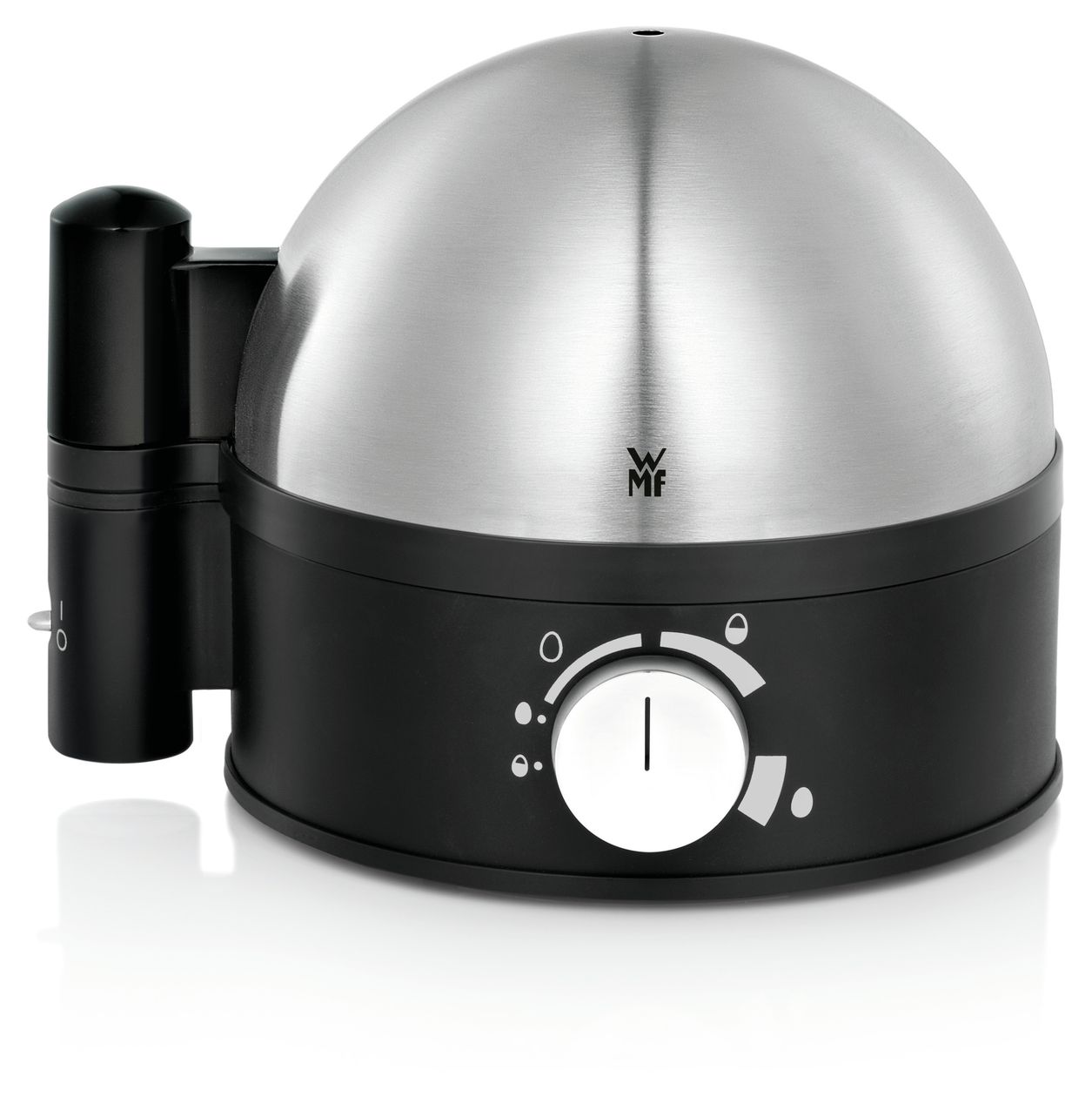 Stelio Eierkocher für 7 Eier  (Schwarz, Chrom) 
