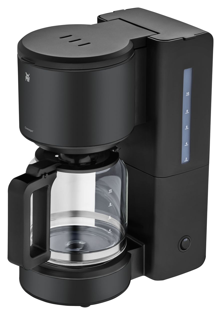 Stelio 10 Tassen Filterkaffeemaschine 1,2 l  (Schwarz) 