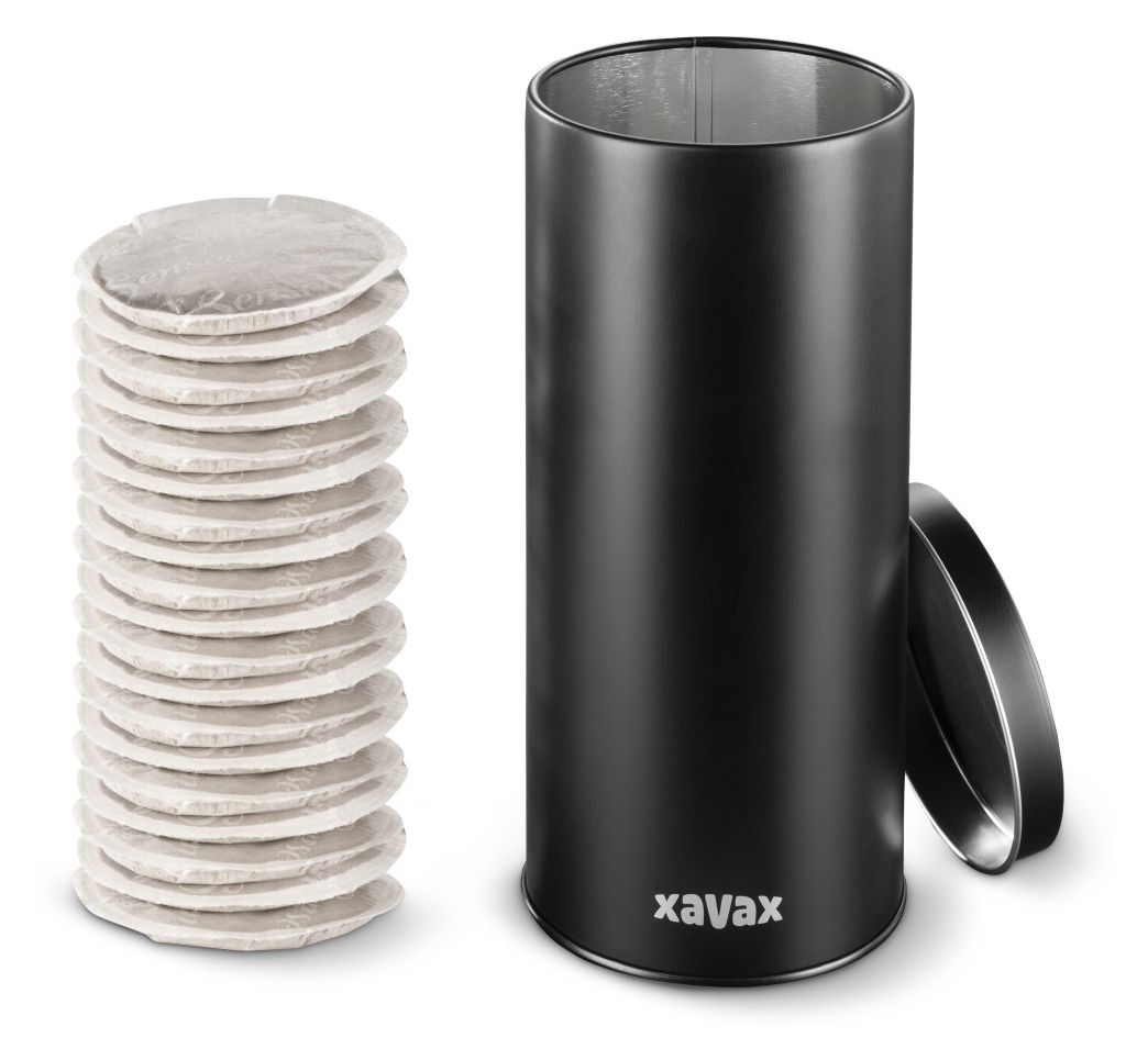 111272 Kaffeepad-Dose für 20 Senseo Pads Behälter andere  (Schwarz) 