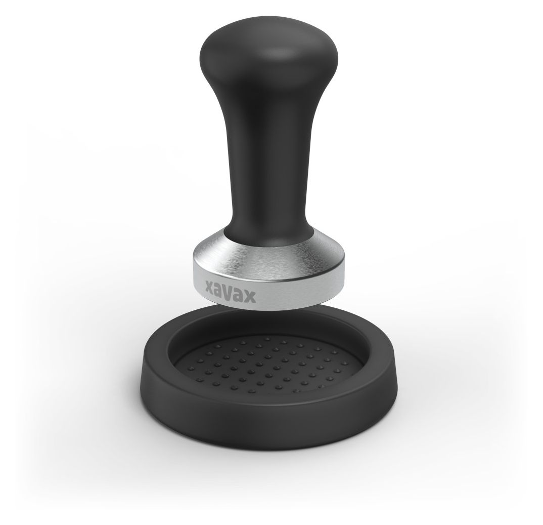 111276 Kaffee-Tamper 51mm  Stampfer  (Schwarz, Edelstahl) 