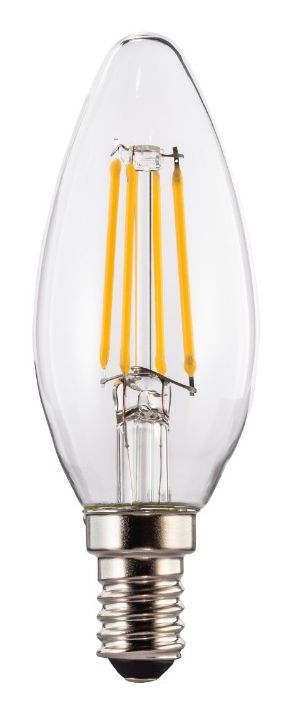 112821 LED Lampe Kerze E14 EEK: E 470 lm Warmweiß (2700K) entspricht 40 W Dimmbar 