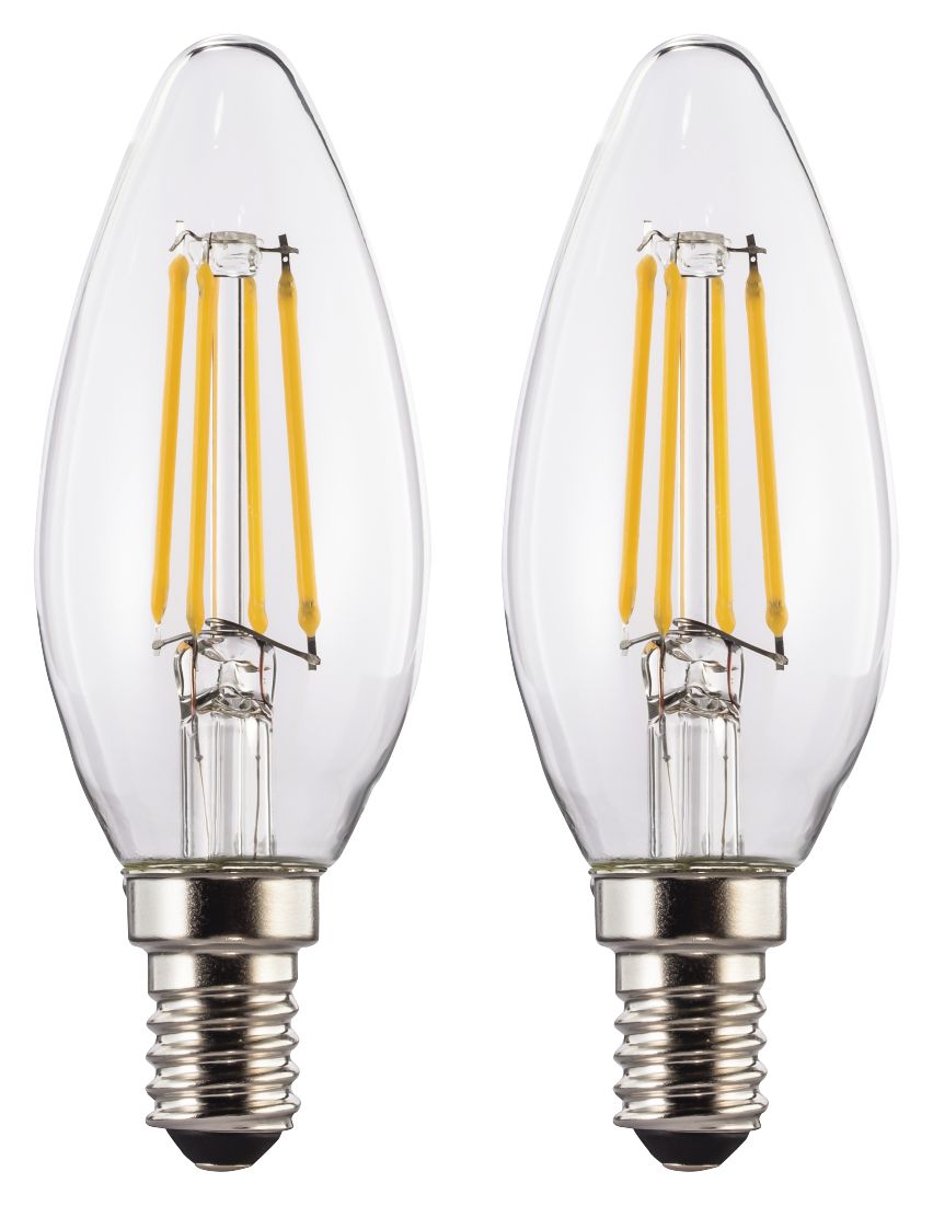 112905 LED Lampe Kerze E14 EEK: E 470 lm Warmweiß (2700K) entspricht 40 W 