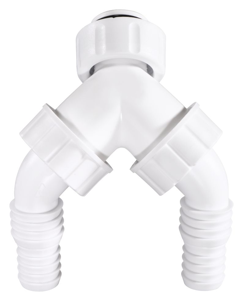 220746 Dualer Siphonanschluss für Unterputz Siphon 