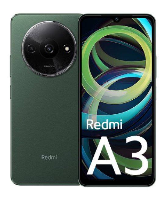 A3 64 GB 4G Smartphone 17 cm (6.7 Zoll) Android 8 MP Einzelne Kamera Kamera Dual Sim (Olive Green) 