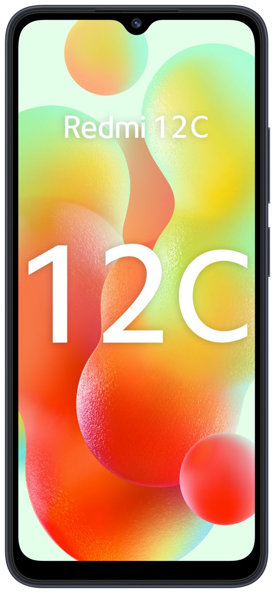 Redmi 12C 4G Smartphone 17 cm (6.7 Zoll) 128 GB Android 50 MP Dual Kamera Dual Sim (Graphite Gray) 